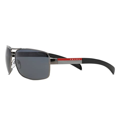 prada sport ps 54is|Prada Linea Rossa Polycarbonate Grey Rectangular Men's .